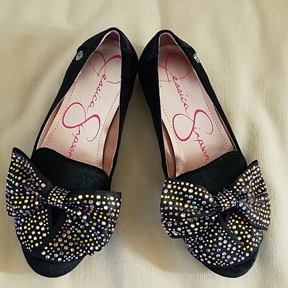 🆕️👠New Jessica Simpson Black Flats - Picture 3 of 6